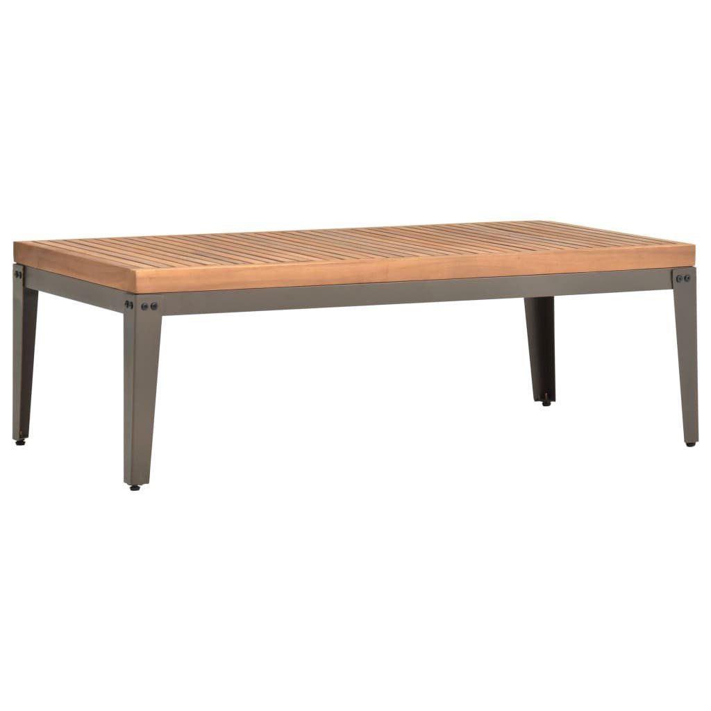 vidaXL Couchtisch Garten-Couchtisch 110×55×35 cm Massivholz Akazie