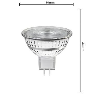 LED's light LED-Leuchtmittel 0620125 LED Spot, GU5.3, GU5.3 4W warmweiß Klar PAR16 12V
