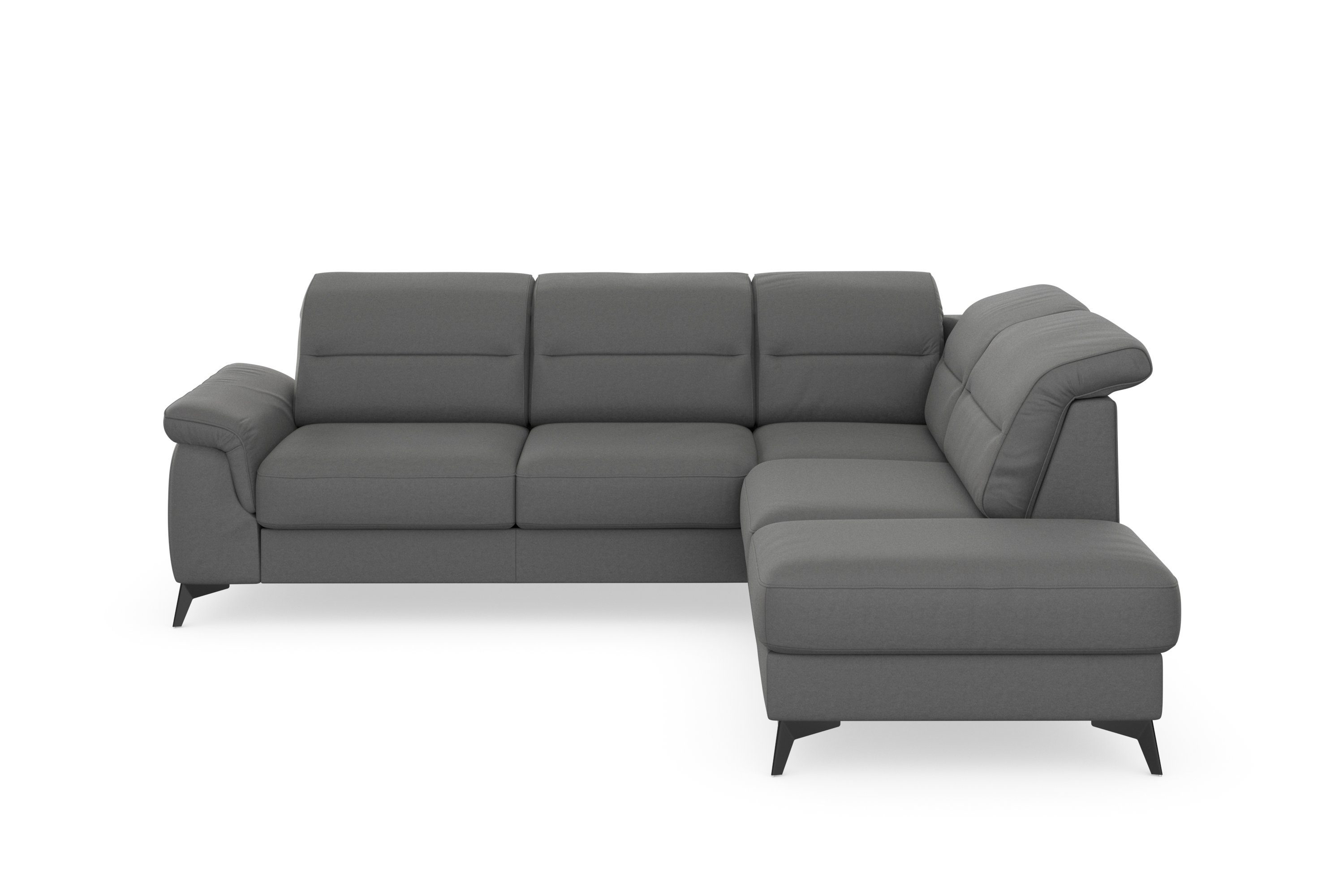 sit&more Ecksofa Sinatra, mit Kopfteilverstellung mit und Armteilfunktion mane, optional