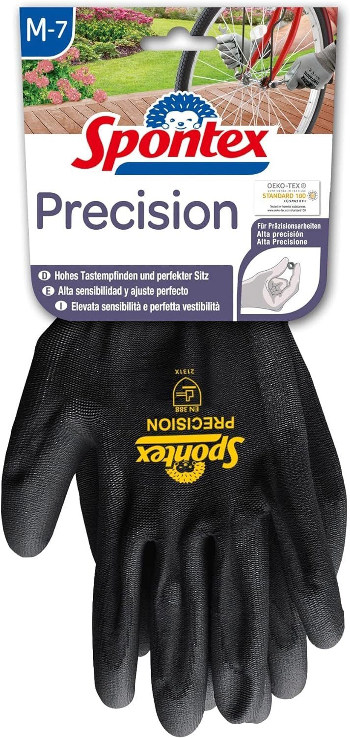 Farbe feine für Arbeitshandschuhe Größe wählbar Arbeiten SPONTEX nicht XL Precision Handschuhe