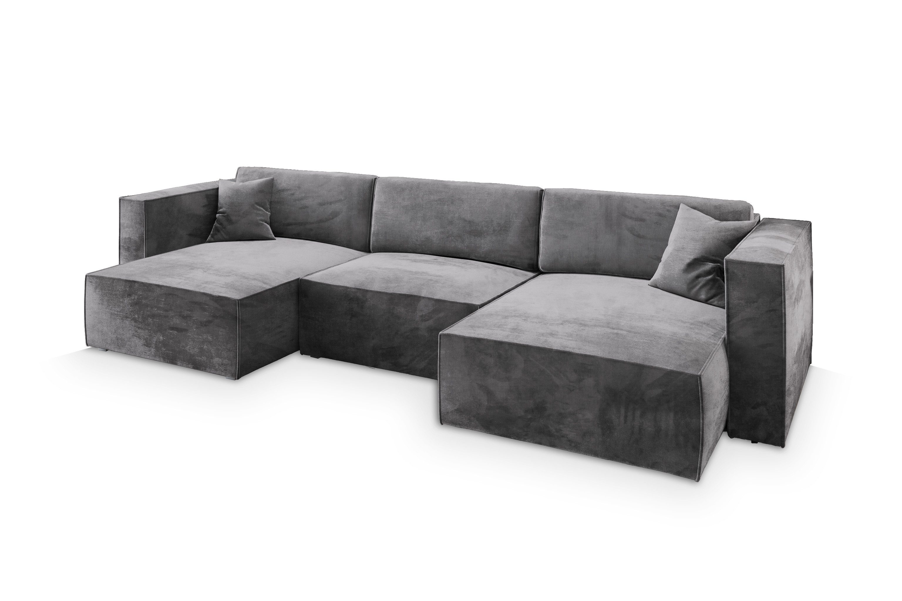 Masseno Ecksofa SARMO mit Schlaffunktion U-Form, günstig online kaufen