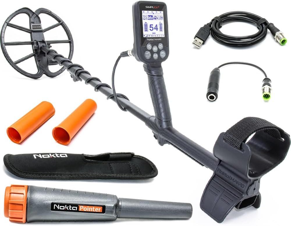 Nokta Metalldetektor Simplex+ Metalldetektor mit Nokta-Pointer