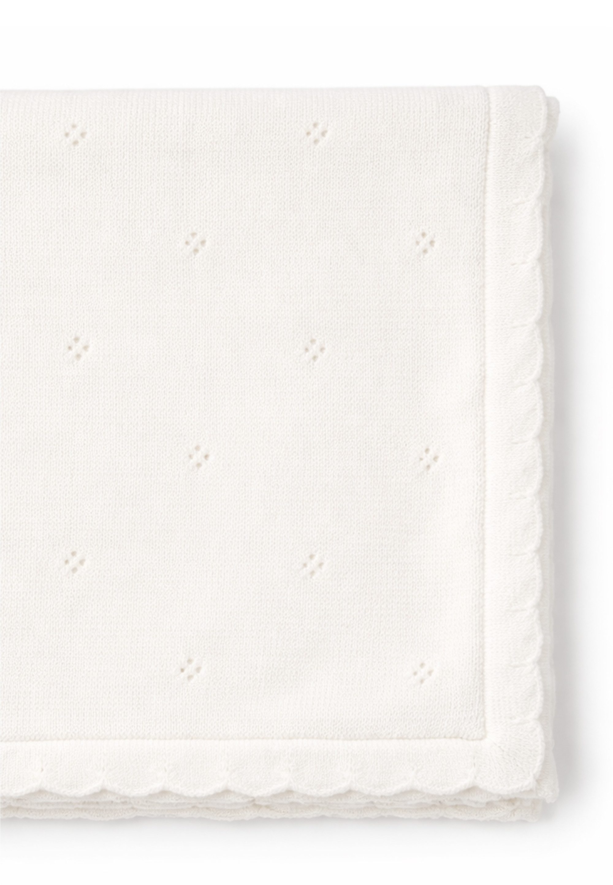 Babydecke Pointelle, Liliput, mit weichem Feeling