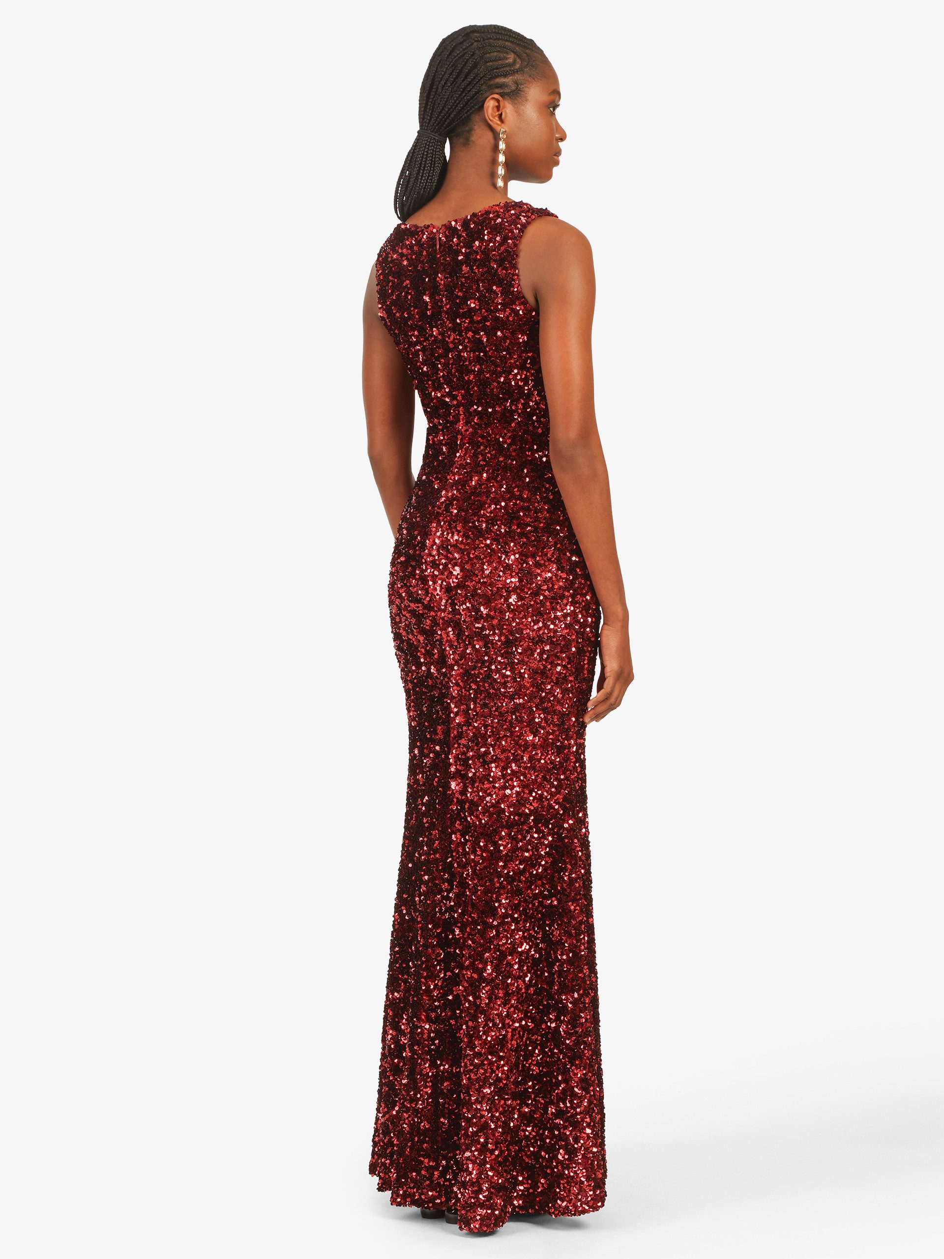 Kraimod Abendkleid aus hochwertigem Material mit Rückenausschnitt