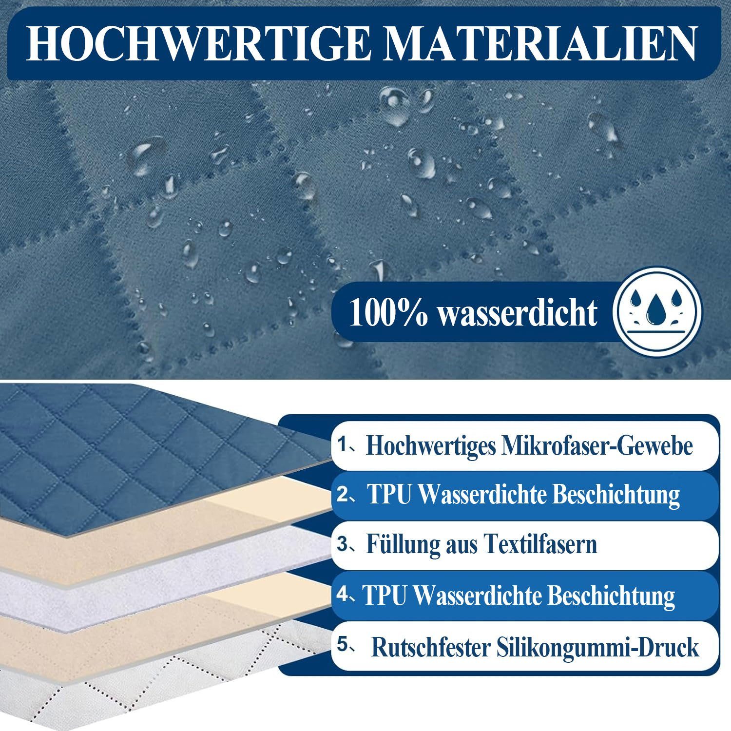 NUODWELL Sesselschoner Sesselschoner Universal-Liegesofa-Bezug,Wasserdicht, günstig online kaufen