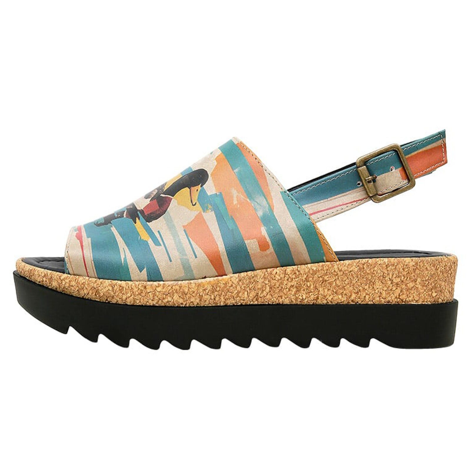 DOGO Gigi Sandale Goose Bumps Damen Sandalen Sandalette Handgefertigt