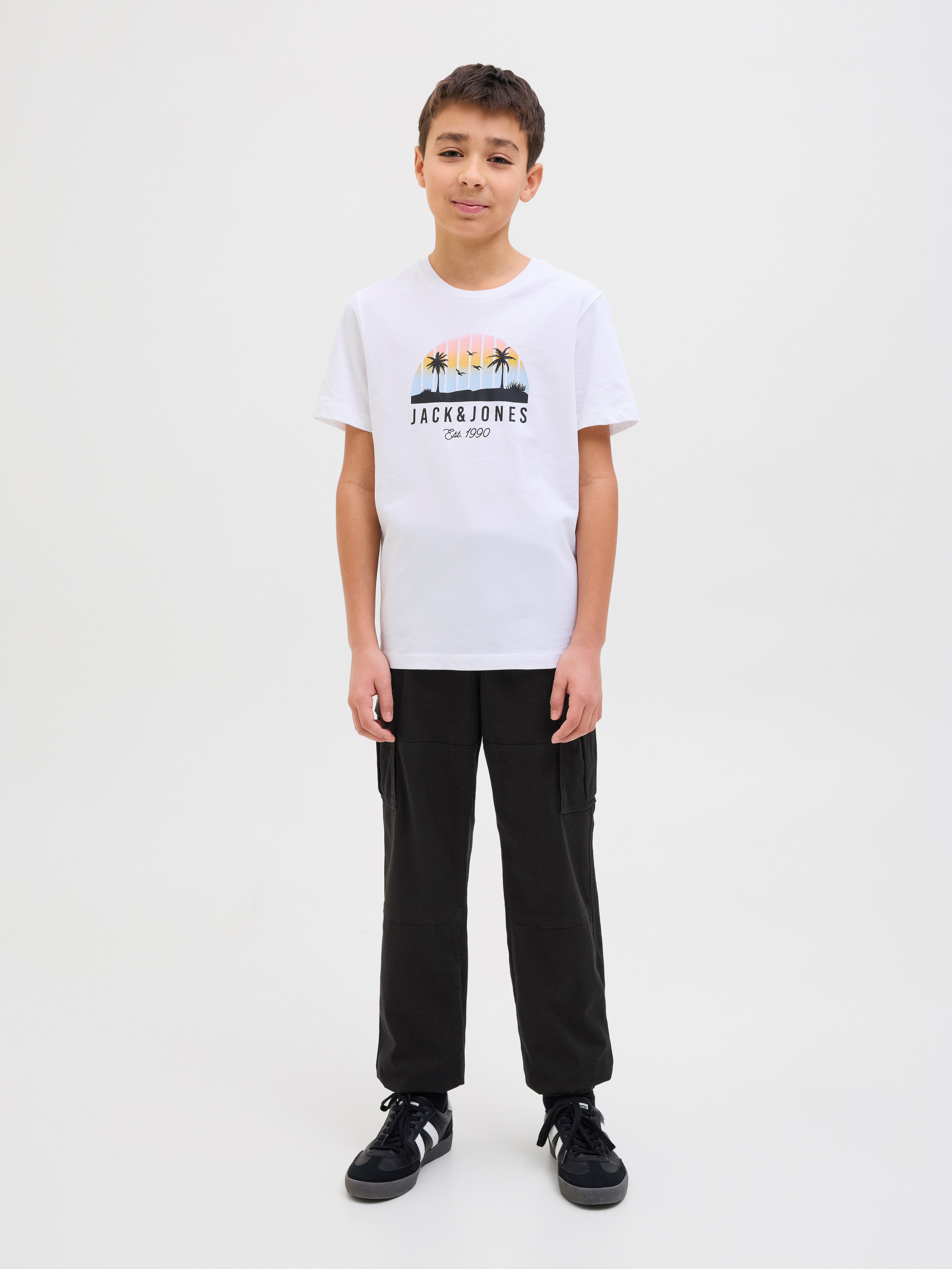 Jack & Jones Junior Cargohose JPSTKANE JJJONNIE CUFFED CARGO JNR – Bild 3 von 5