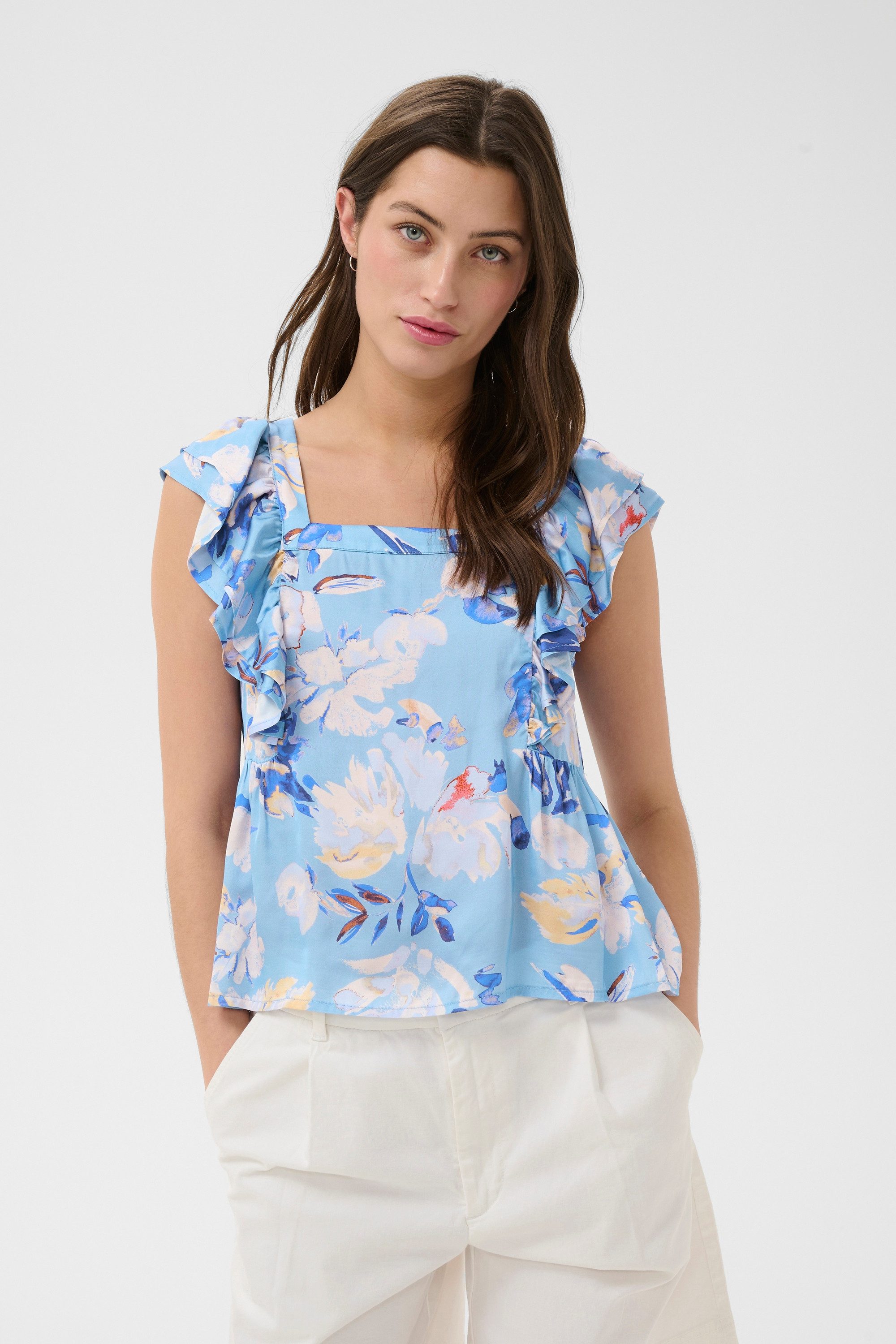 Blusentop Ärmellose Bluse BinaraPW