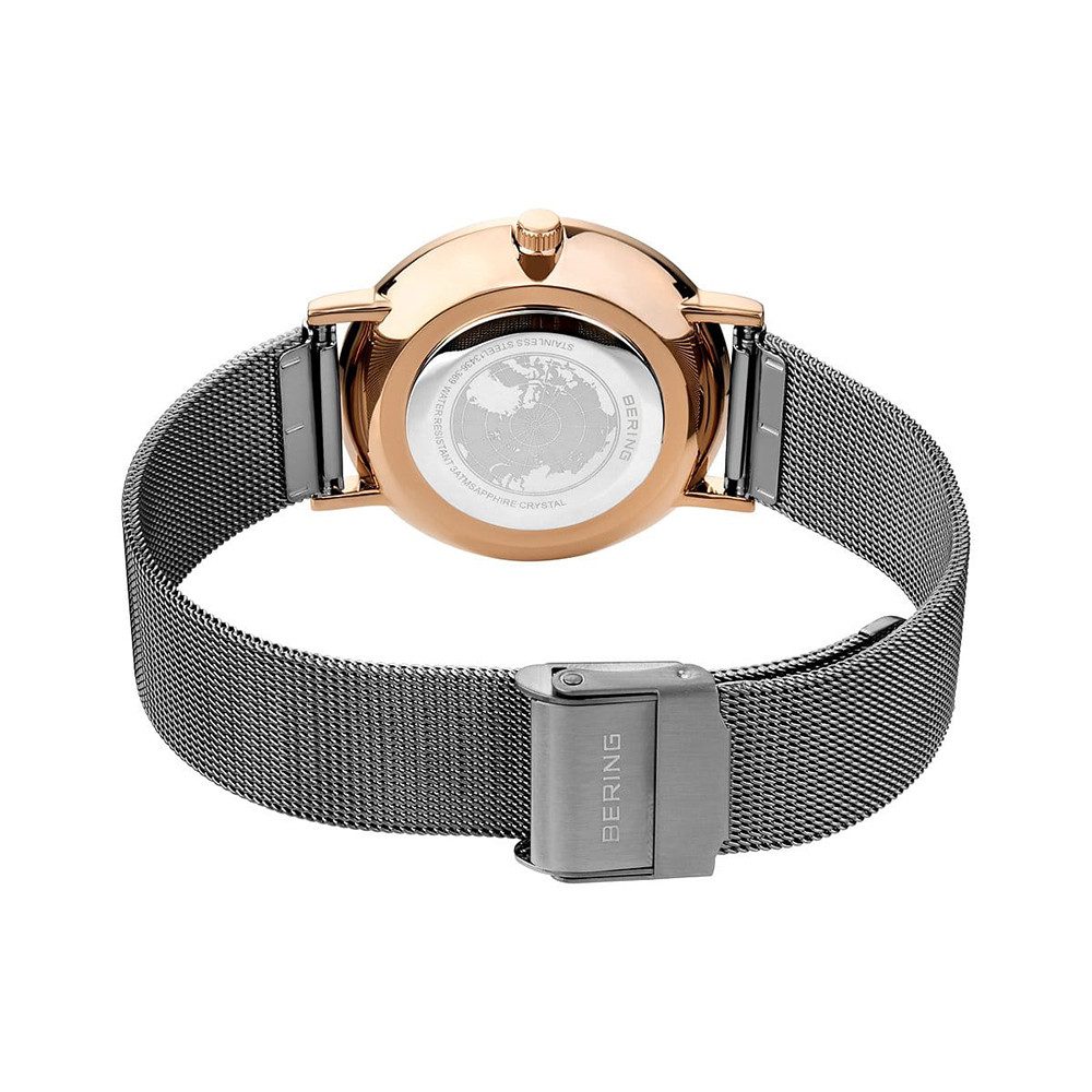 Bering Quarzuhr Bering Classic roségold glänzend 13436-369 13436-369, Hochwertiges Produkt mit zeitlosem Design, sorgfältiger Verarbeitung