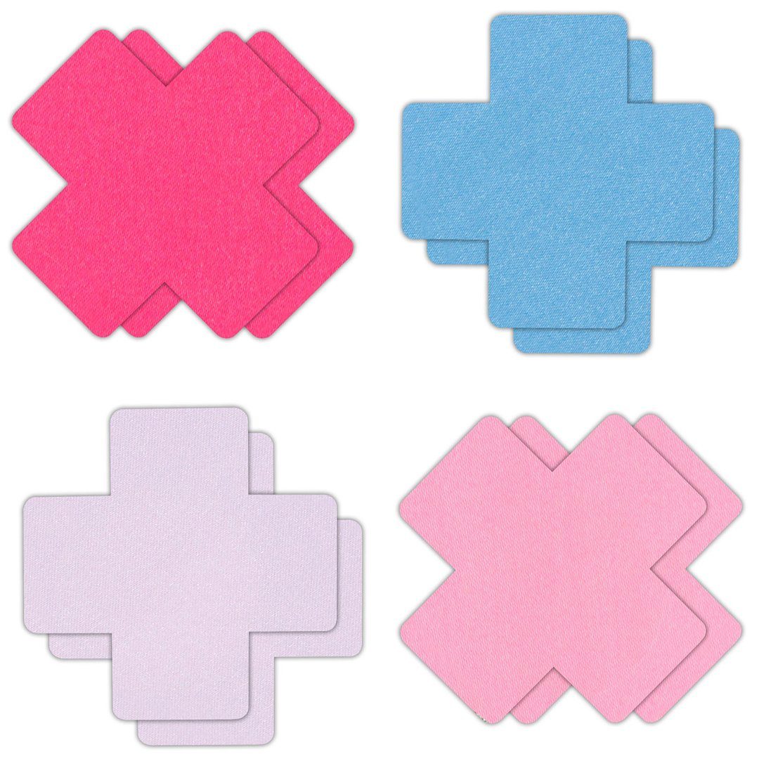 NS Novelties Brustwarzenabdeckung 4 Paar Nippelpasties X Nippelsticker