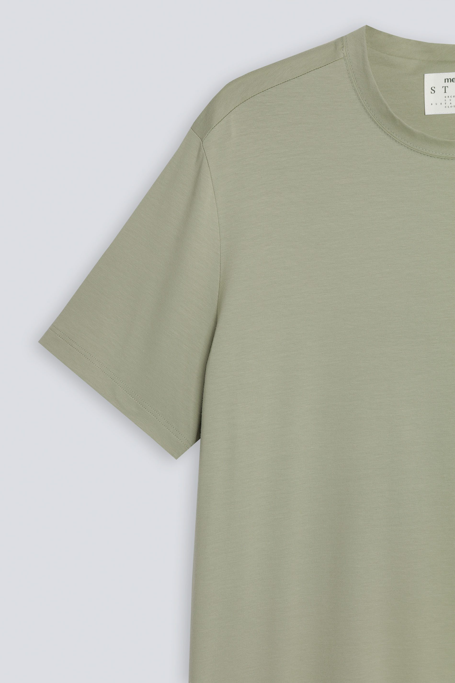 Mey Kurzarmshirt Mey Herren T-Shirt Serie Cotone Stretch Uni Shirt (1-tlg)