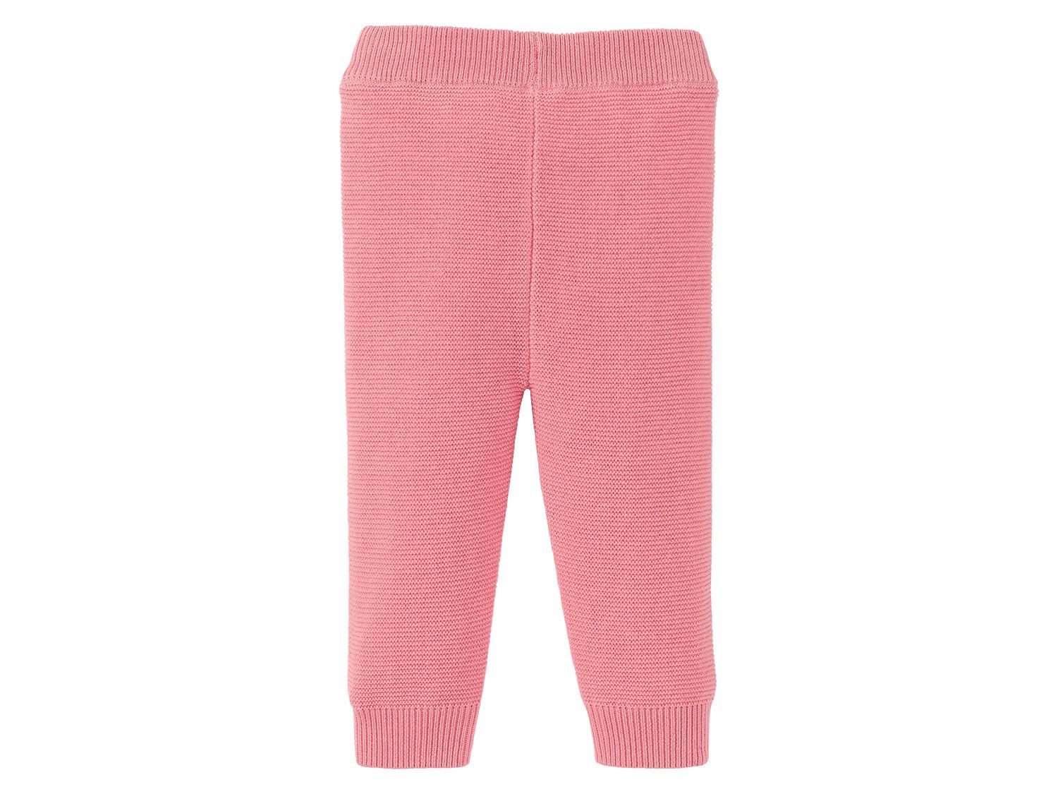 lupilu Strickhose Baby Mädchen Strickhose 100% Bio-Baumwolle