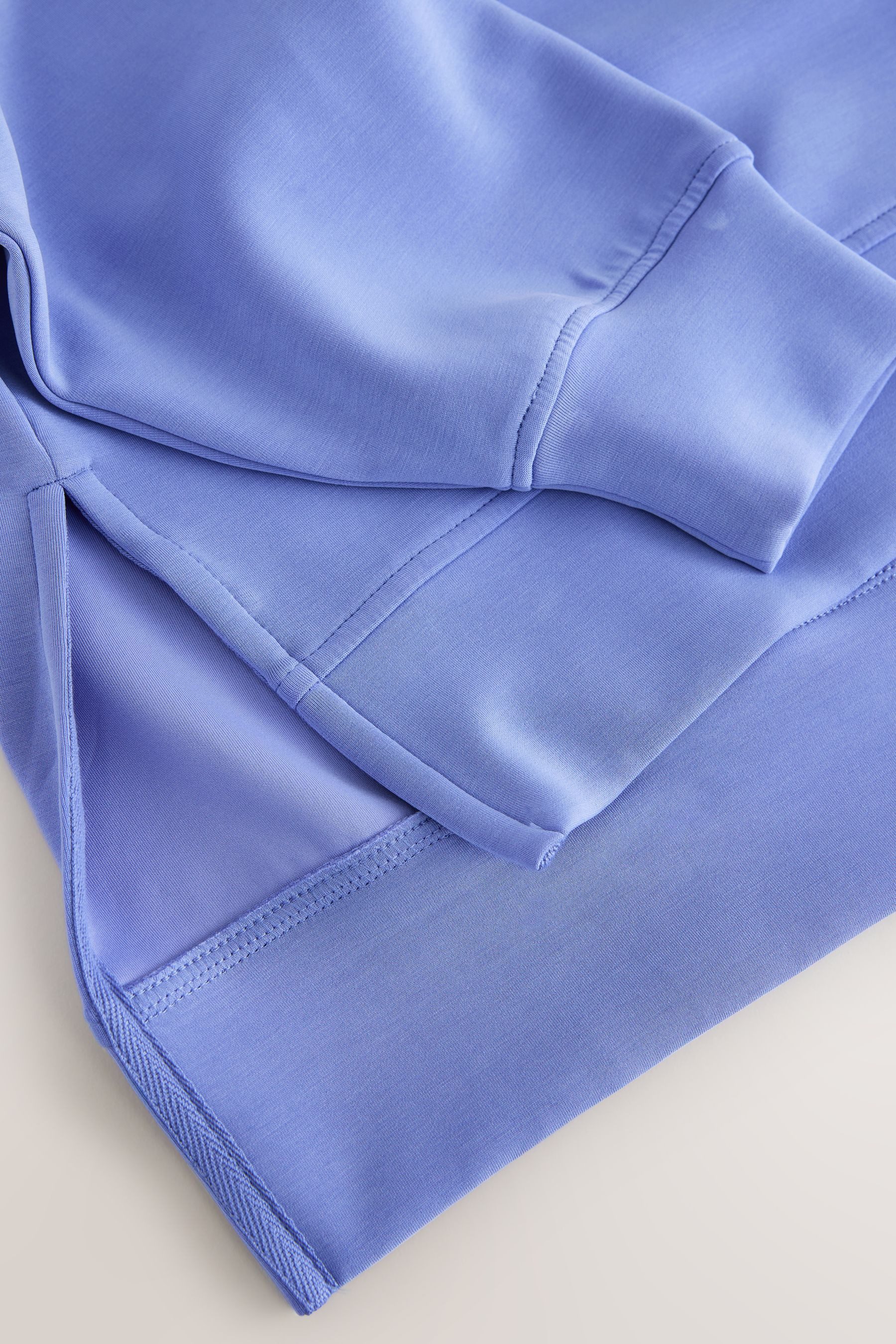 Next Sweater Active Modal Pullover mit Wasserfallkragen (1-tlg)
