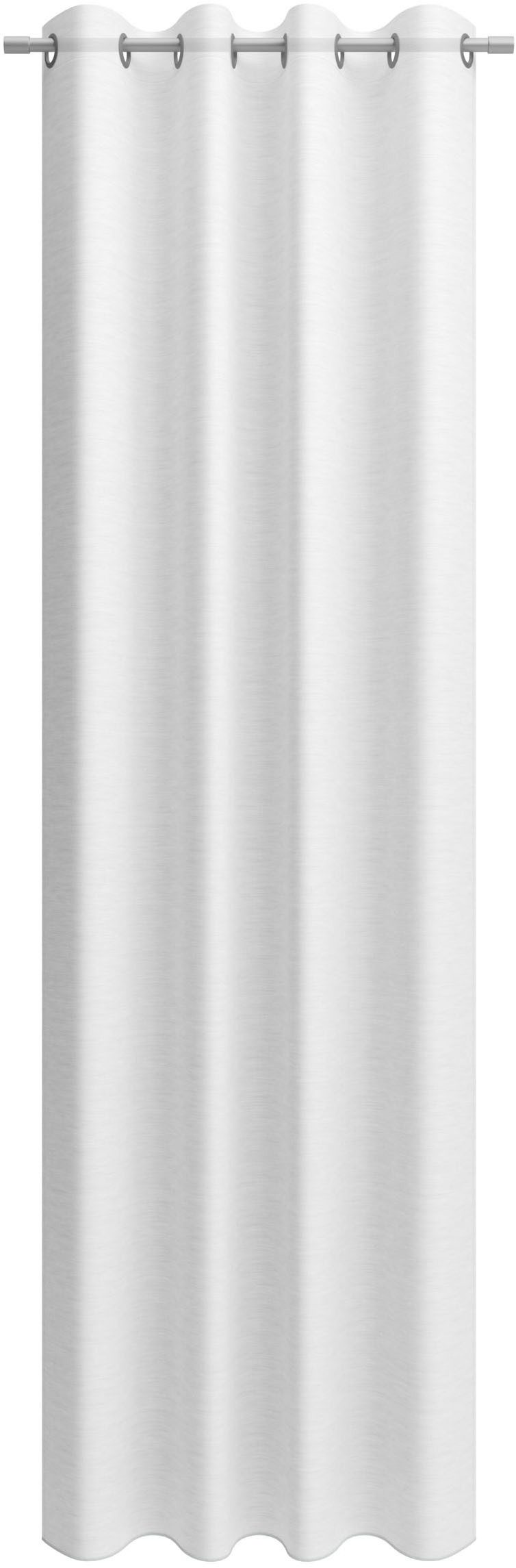 Neutex for you! Vorhang Allure (1 St), Ösen, halbtransparent, Jacquard, Ösenschal mit Metallösen, Breite 140 cm, nach Maß