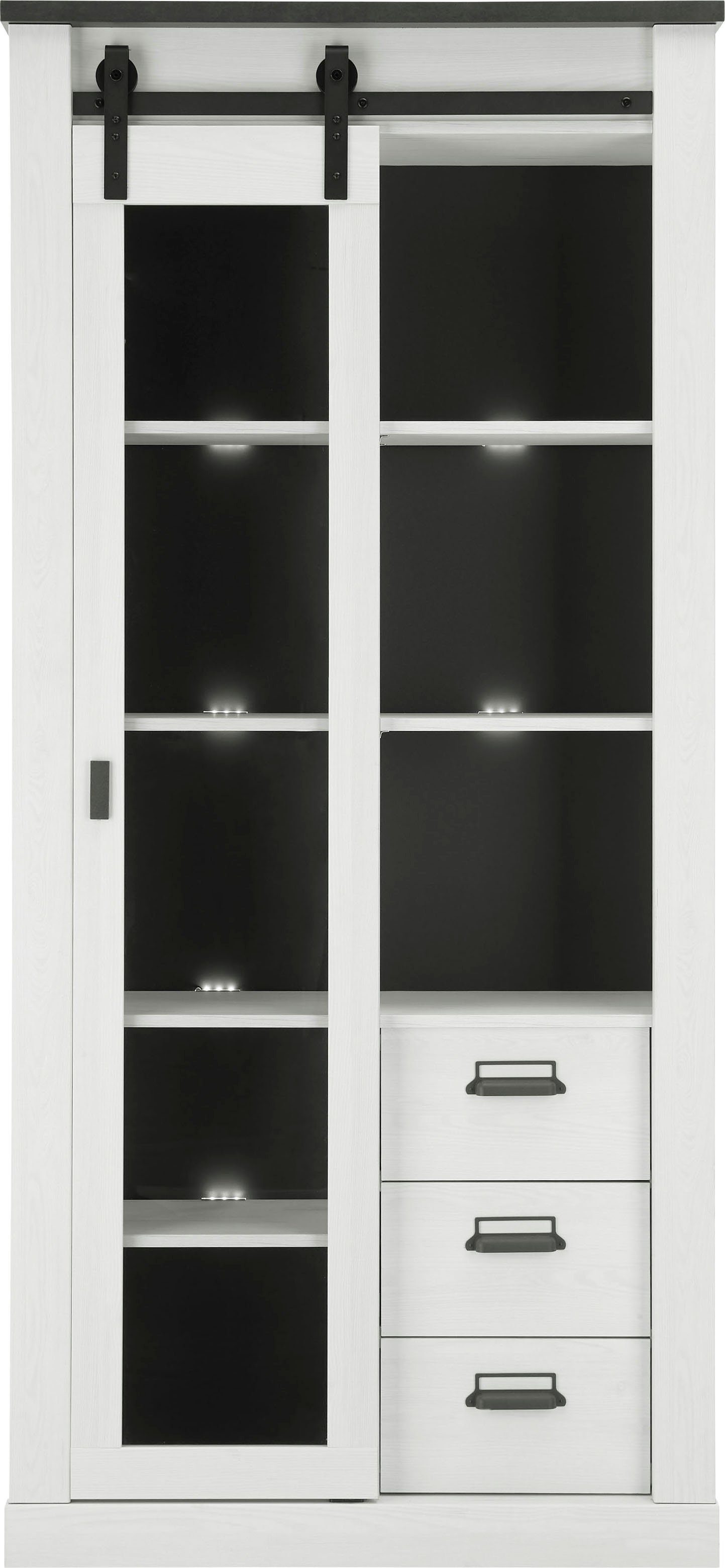 Home affaire Vitrine SHERWOOD Breite ca. 93 cm