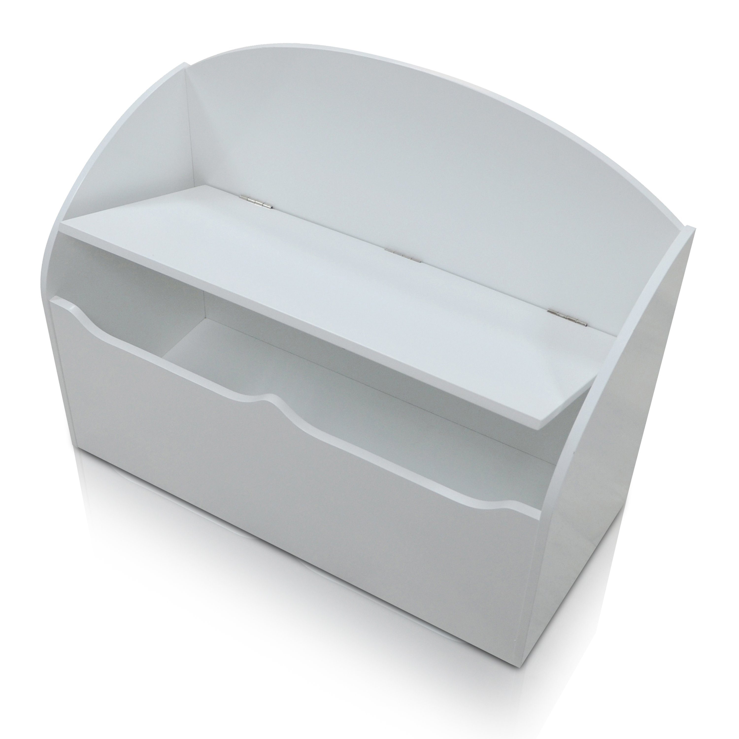 habeig Sitzbank weiß Kindermöbel Close Soft-Close-System Stuhl Truhe, Bank Mit dem KINDERBANK Soft