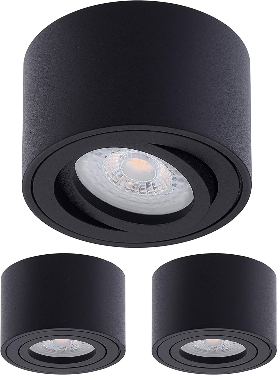 Oktaplex lighting LED Deckenstrahler 3er Set günstig online kaufen