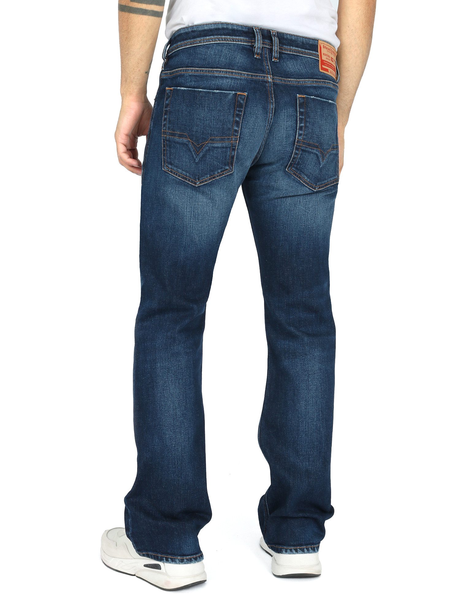 Diesel Bootcut-Jeans schmale, ausgestellte Beinform - günstig online kaufen
