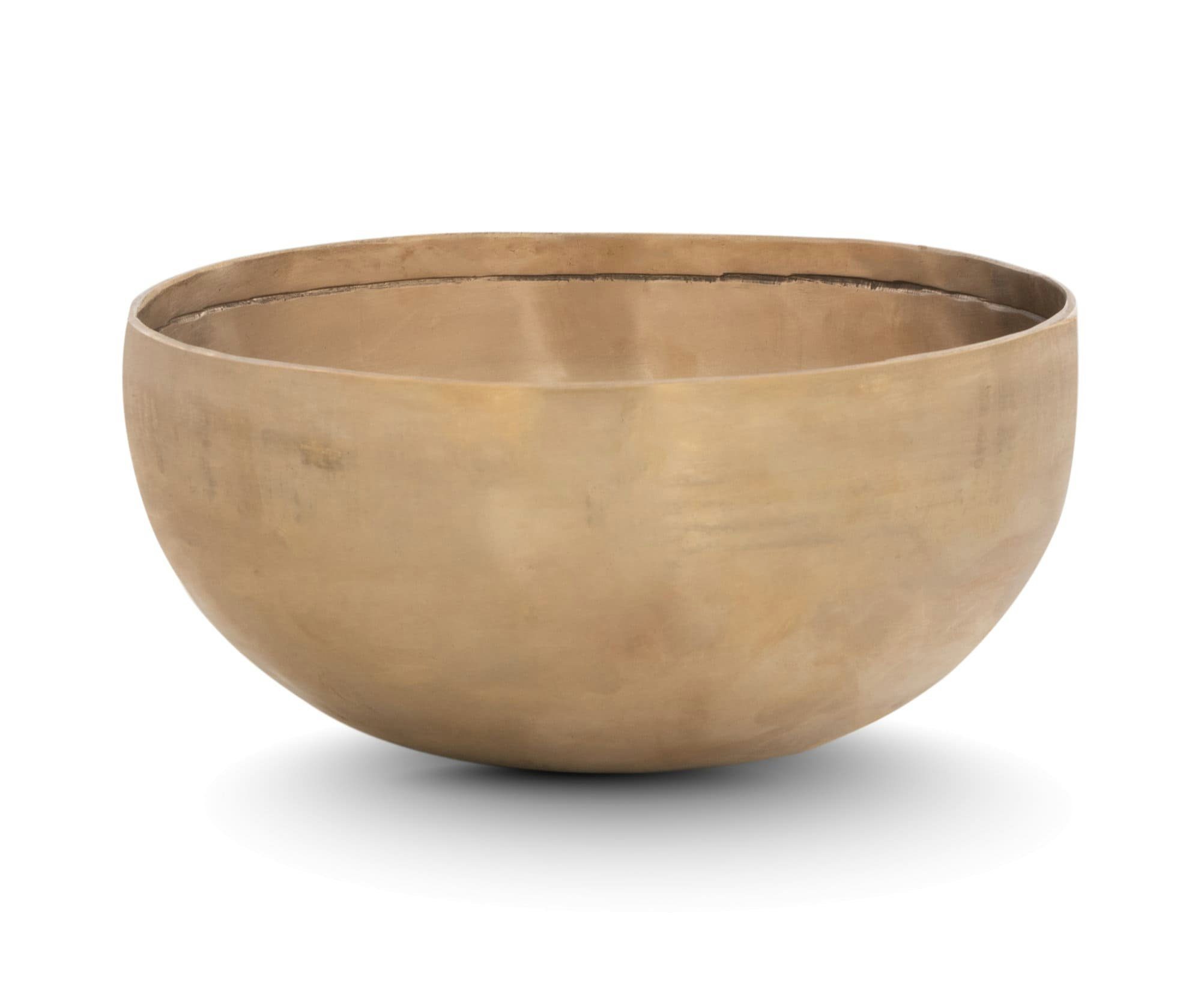 XDrum Klangschalen Therapeutic Klangschale Ton F / 1400 g, handgemachte Bronzelegierung für Herz-Chakra (Anahata)