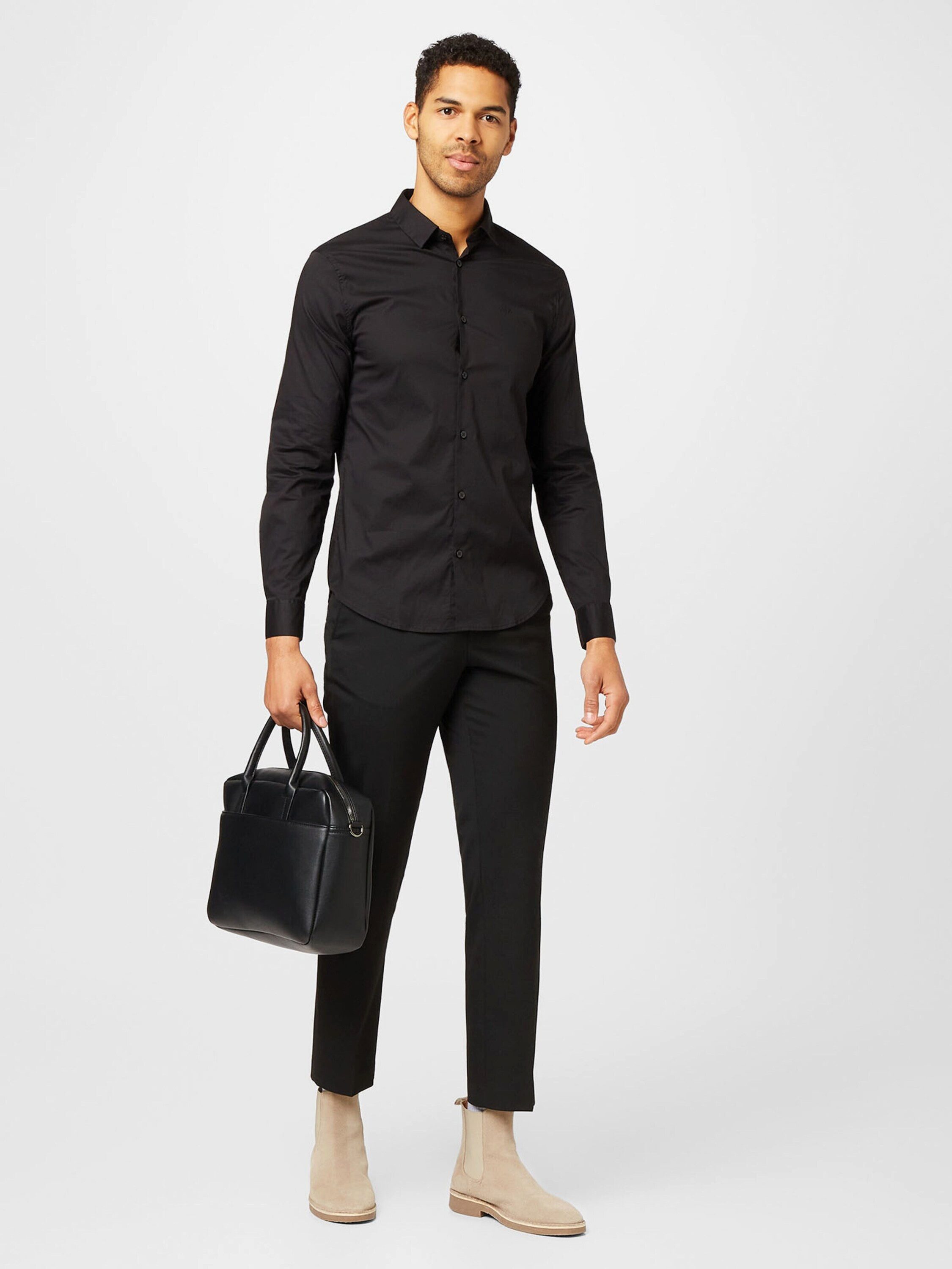 ARMANI EXCHANGE Langarmhemd Tessuto (1-tlg) – Bild 4 von 5