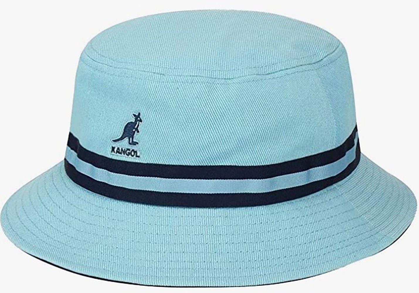 Kangol Schlapphut Stripe Hellblau Lahinch