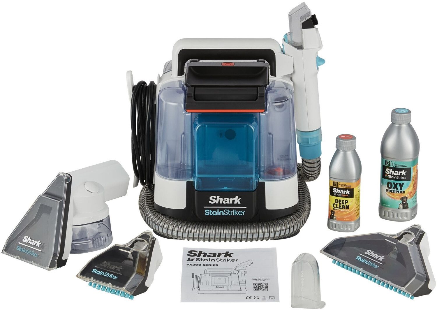 Shark Wasch-Sauger StainStriker Fleckenentferner PX200EUT, 0 W, beutellos