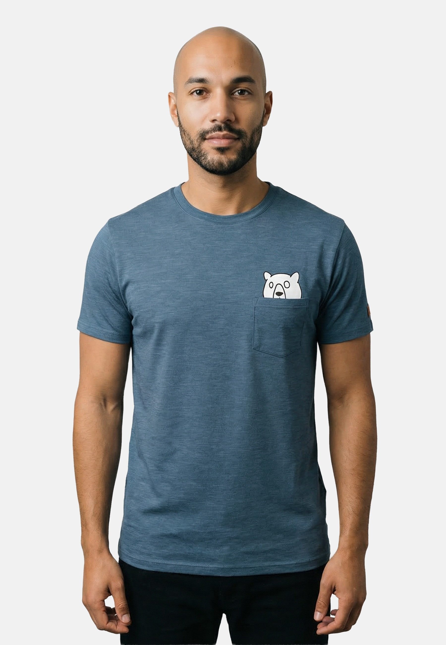 FORSBERG T-Shirt Ölbrorson mit Brusttasche