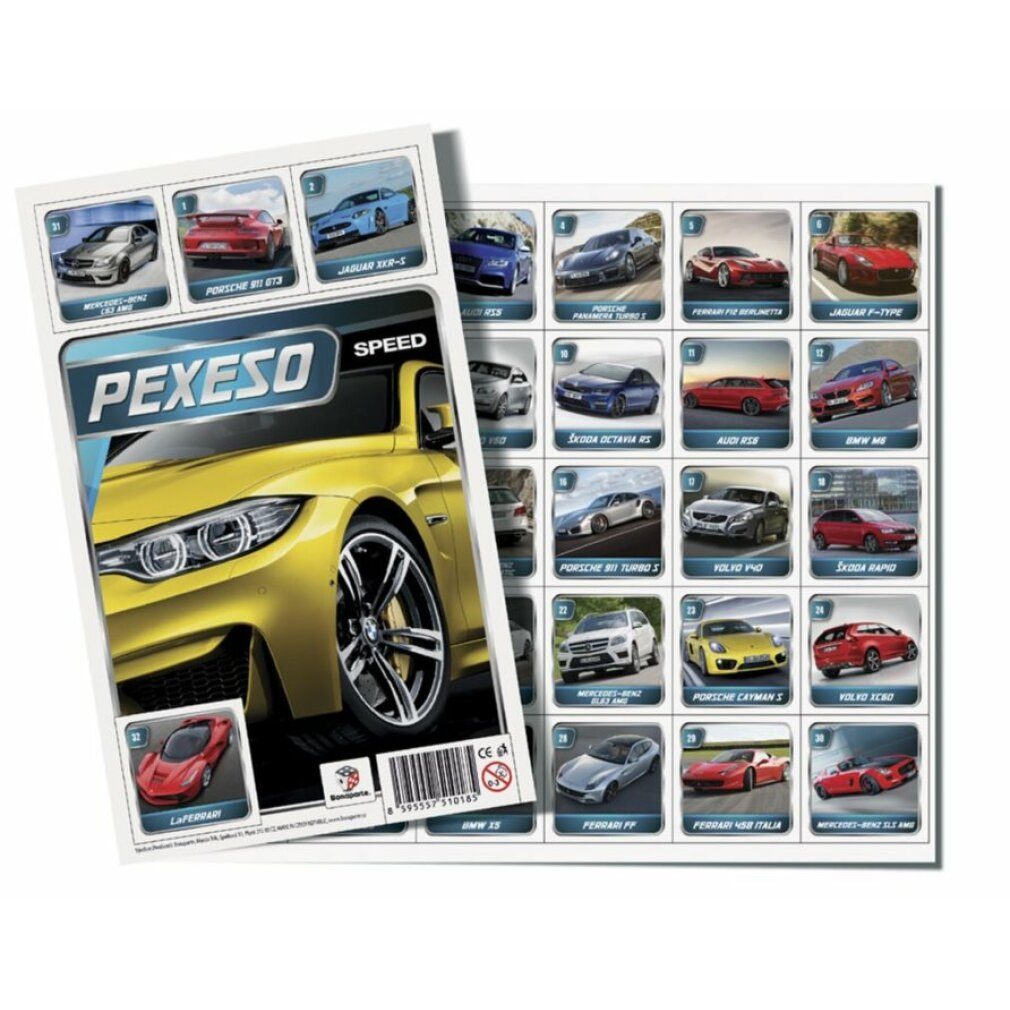 TEDDIES Spiel Pexeso - AUTO Geschwindigkeit