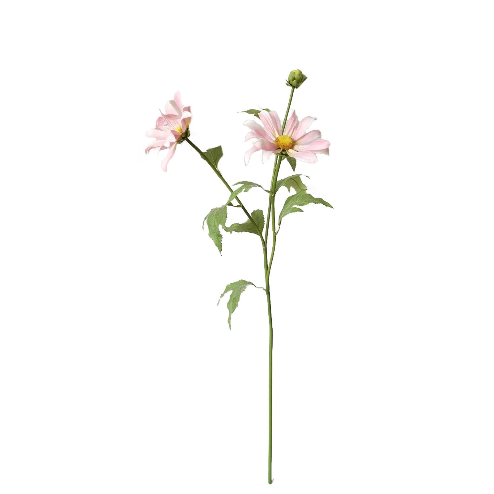 Kunstblume Chrysantheme 74 cm Rosa, HTI-Living, Höhe 74 cm, Kunstpflanze Dekoration