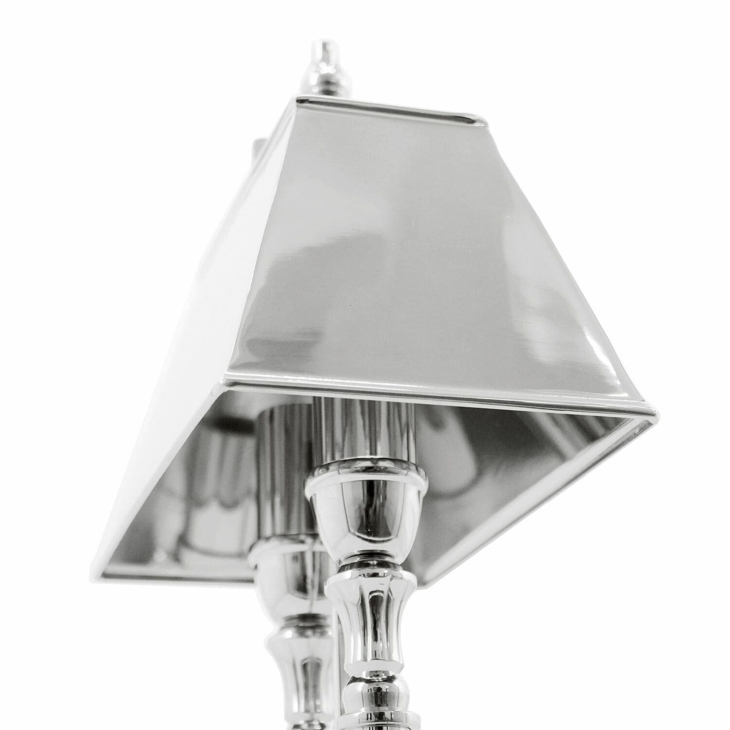 Mirabeau Tischleuchte Tischlampe Pantin silber – Bild 5 von 5