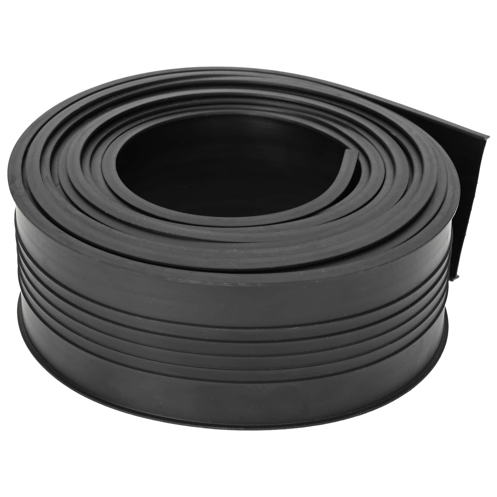 vidaXL Türbeschlag Garage Türdichtung Schwarz 70 x 6 mm 5 m PVC (1 St)
