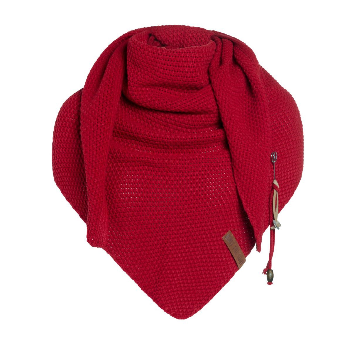 Knit Factory Strickschal Coco Dreiecksschal Bright Red, (1-St), Schal Halst günstig online kaufen