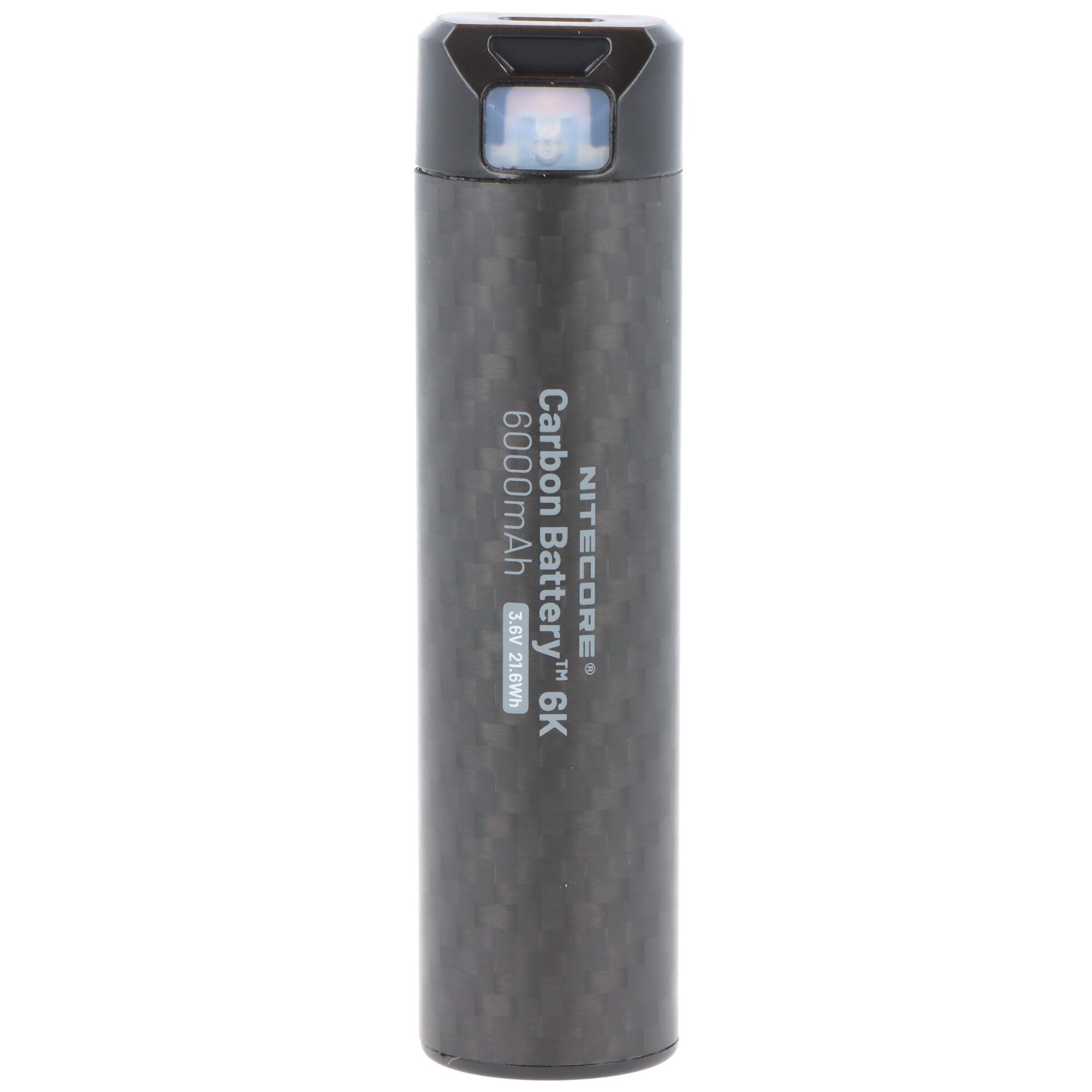 Nitecore Nitecore Carbon Battery 6K, Powerbank CB6K mit 6000mAh Kapazität, ult Akku 6000 mAh (3,6 V)