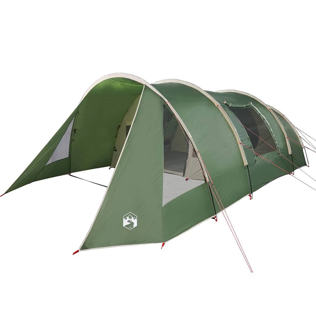 Tunnelzelt Tunnelzelt für 5 Personen Grün und Weiß 805 x 405 x 211 cm