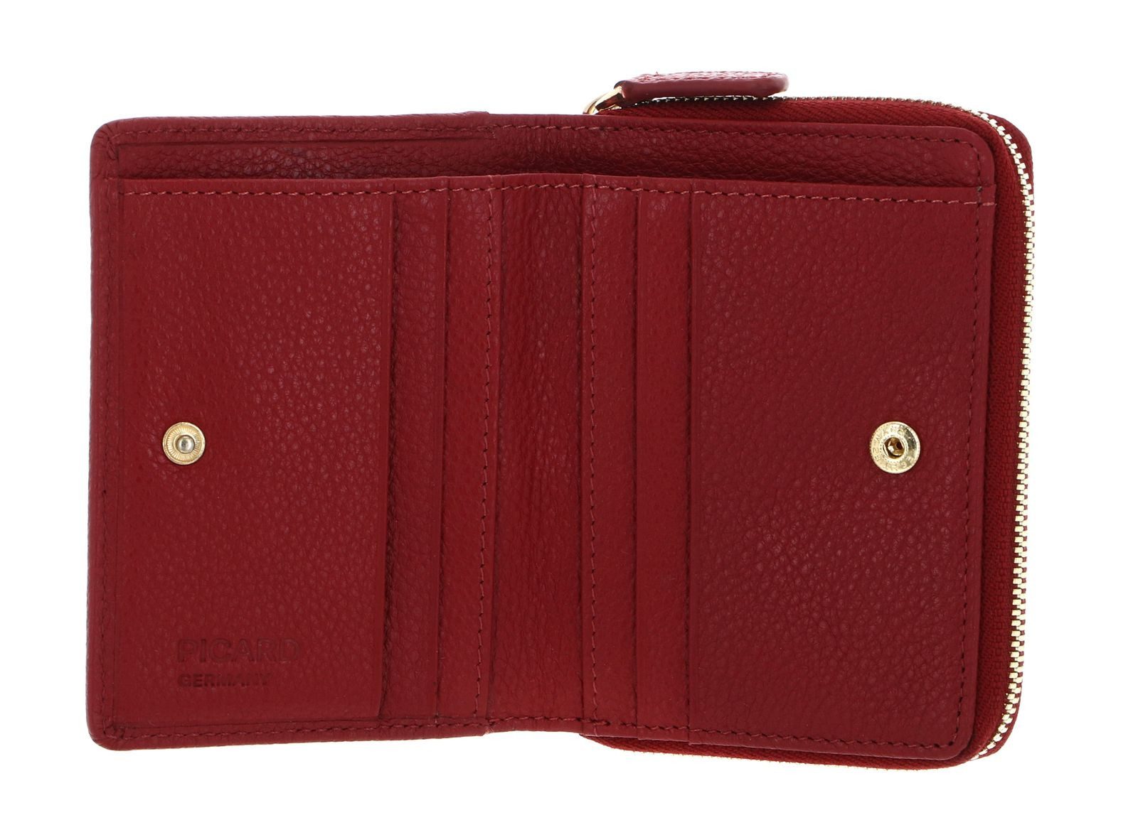 Picard Geldbörse Wallet, aus echtem Rindsleder mit RFID-Blocker Schutz