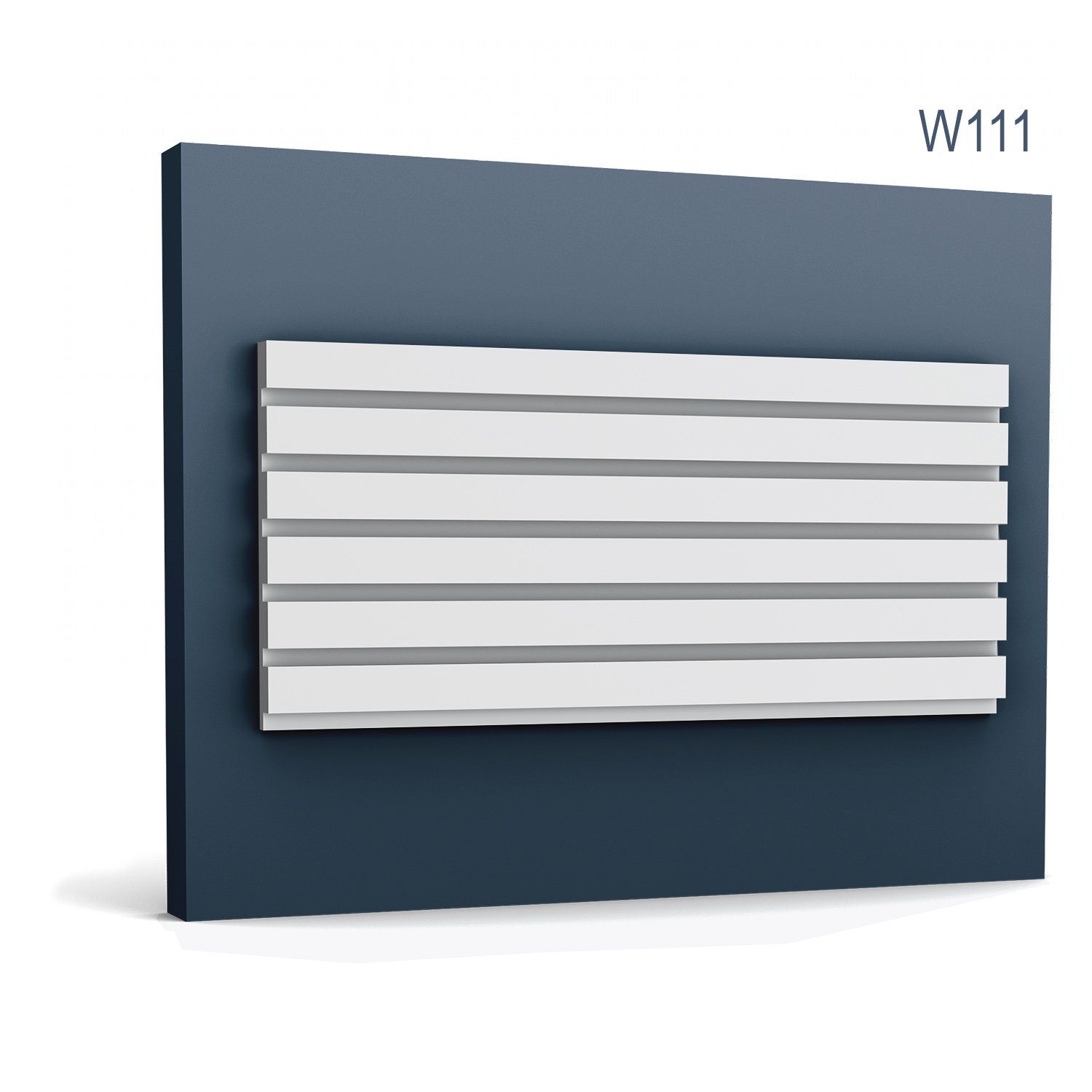 Orac Decor 3D Wandpaneel 1 MUSTERSTÜCK S-W111 10 cm MUSTER 3D Wandpaneel Zierelement, BxL: 25x10 cm, 0 qm, (1 MUSTERSTÜCK, Produktmuster, 1-tlg., Muster des 3D Wandpaneels) weiß