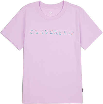 Converse T-Shirt »FLORAL LOGO GRAPHIC TEE«