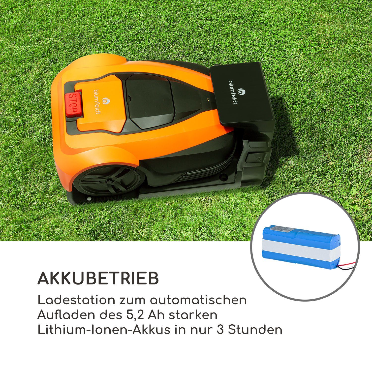 Blumfedt Garden Hero robotic lawnmower