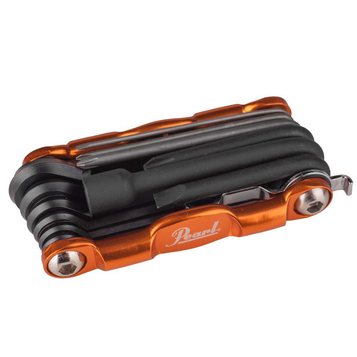 Pearl Drums Schlagzeug Pearl PTT13 Tech Tool Universal-Werkzeug für Schlagzeug,Schlagzeug Werkzeug, Multi Werkzeug für Drummer