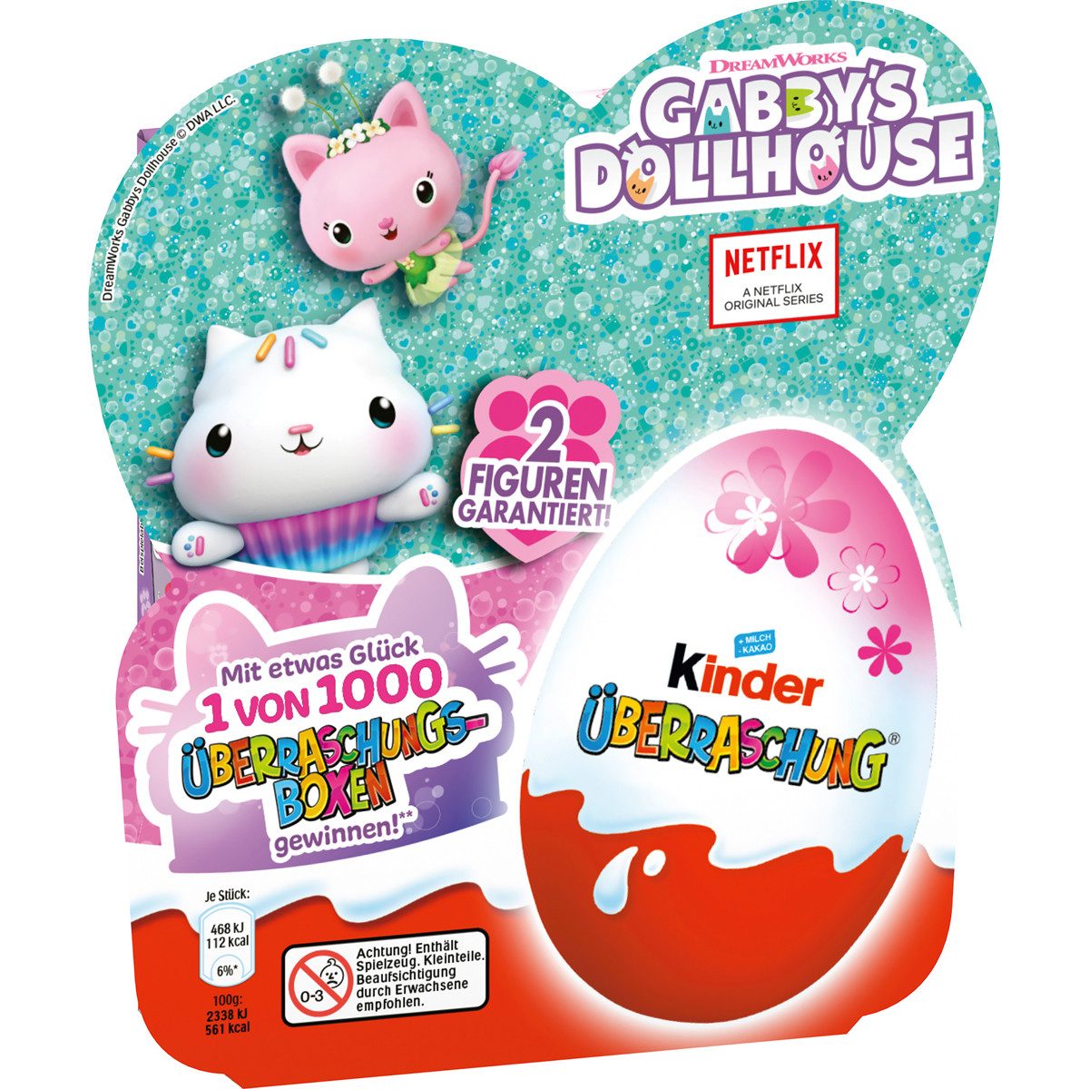 kinder Schokolade, Überraschung Special Edition mit Milch Vollmilch Schokolade 80g