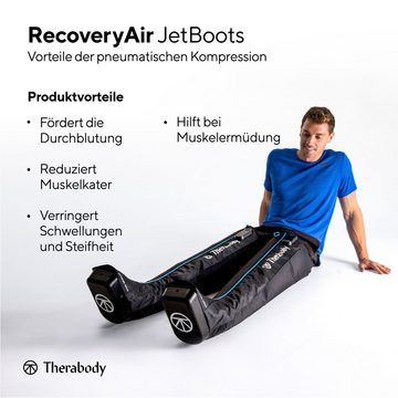 Therabody Massagegerät RecoveryAir JetBoots Kompressions-Stiefel Small