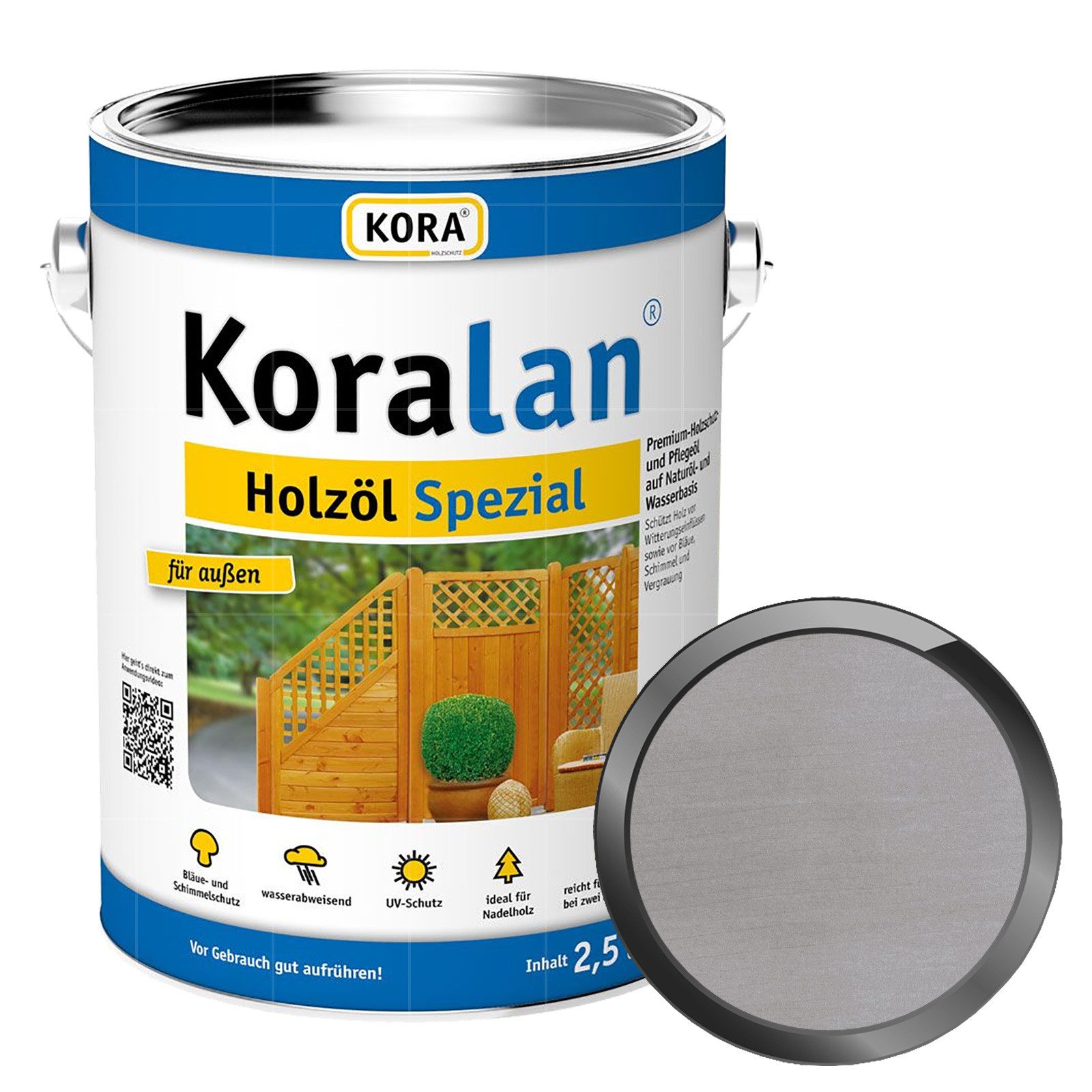 KORA Holzöl KORALAN HOLZÖL-SPEZIAL - 2.5 LTR