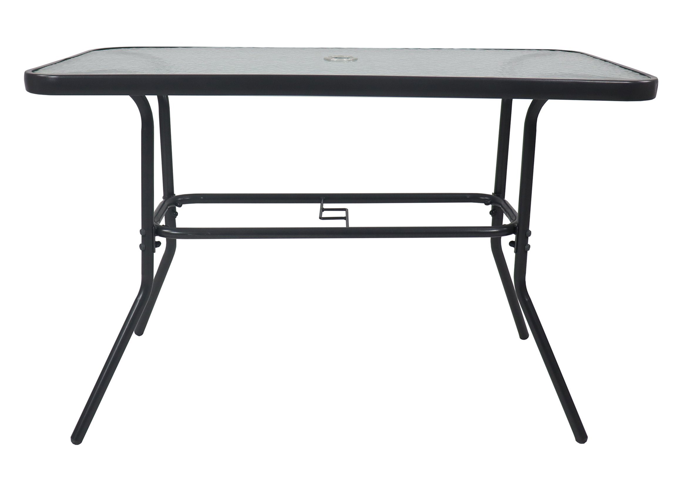 VCM Gartentisch Glas Gartentisch Esstisch Balkontisch 110x55 günstig online kaufen