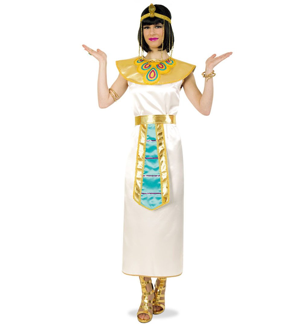 Fries Kostüm 2-tlg Cleopatra Set Kragen & Gürtel Karneval Fasching Halloween Party, Hohe Qualität