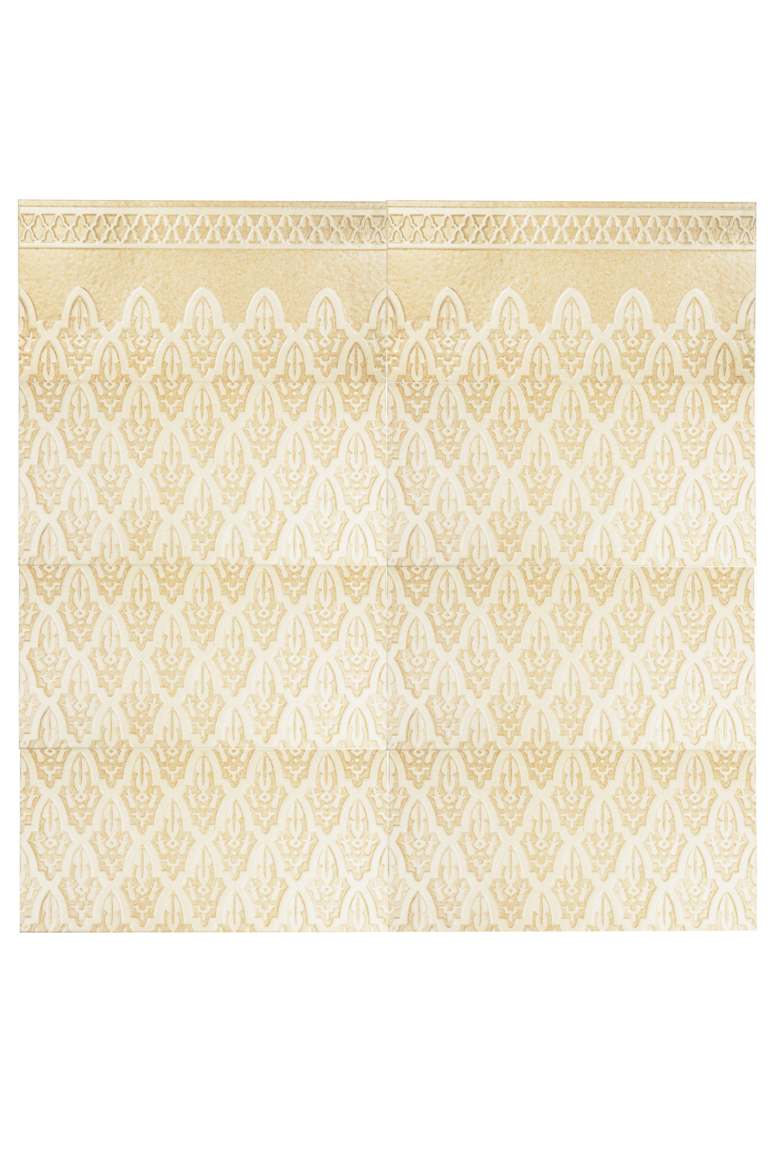 Marrakesch Orient & Mediterran Interior Wandfliese Orientalische Wandfliesen Плитка Damaskus 1 qm - Muster 1 -