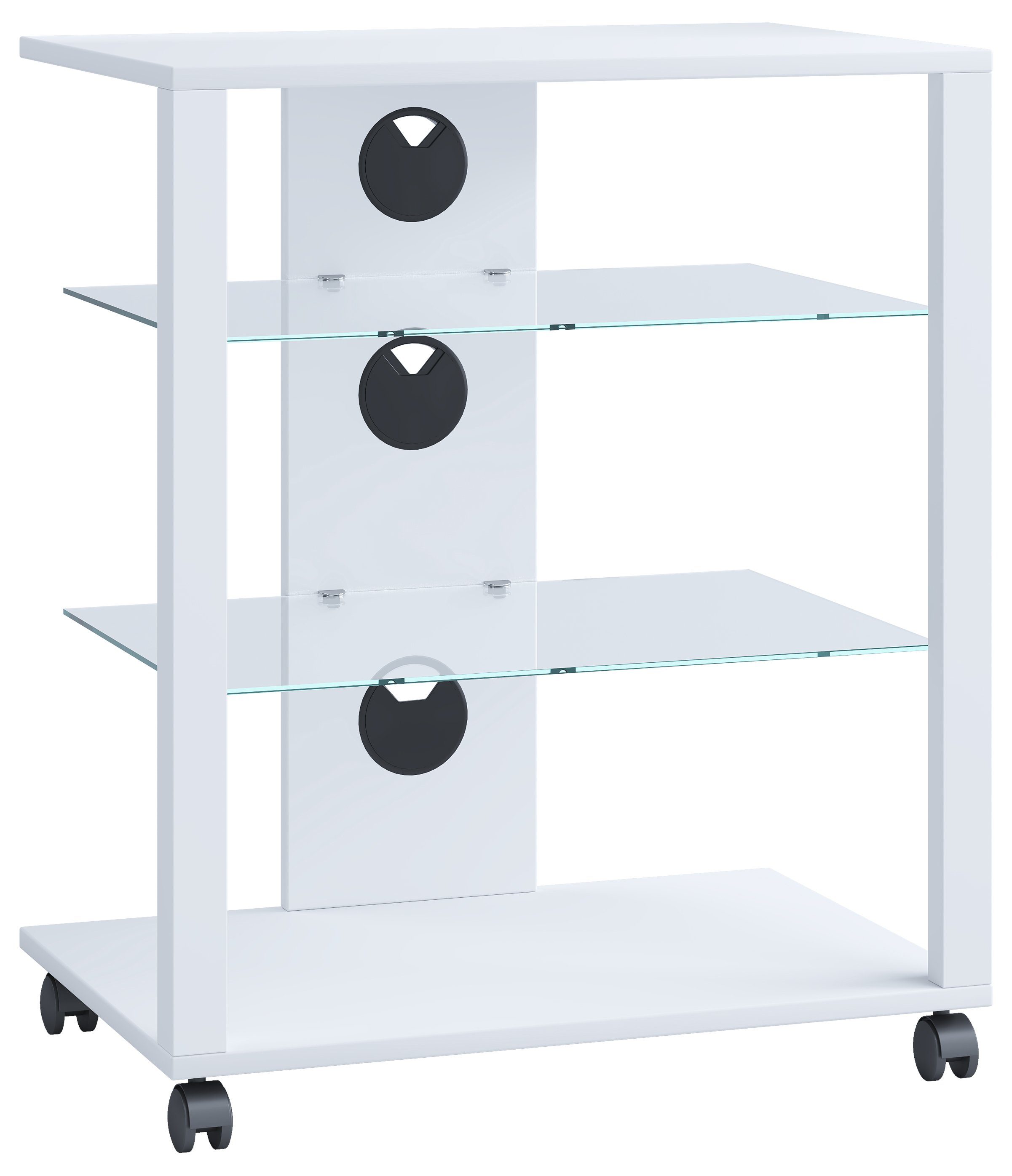 VCM TV-Rack Hifi Möbel Rack Glas günstig online kaufen