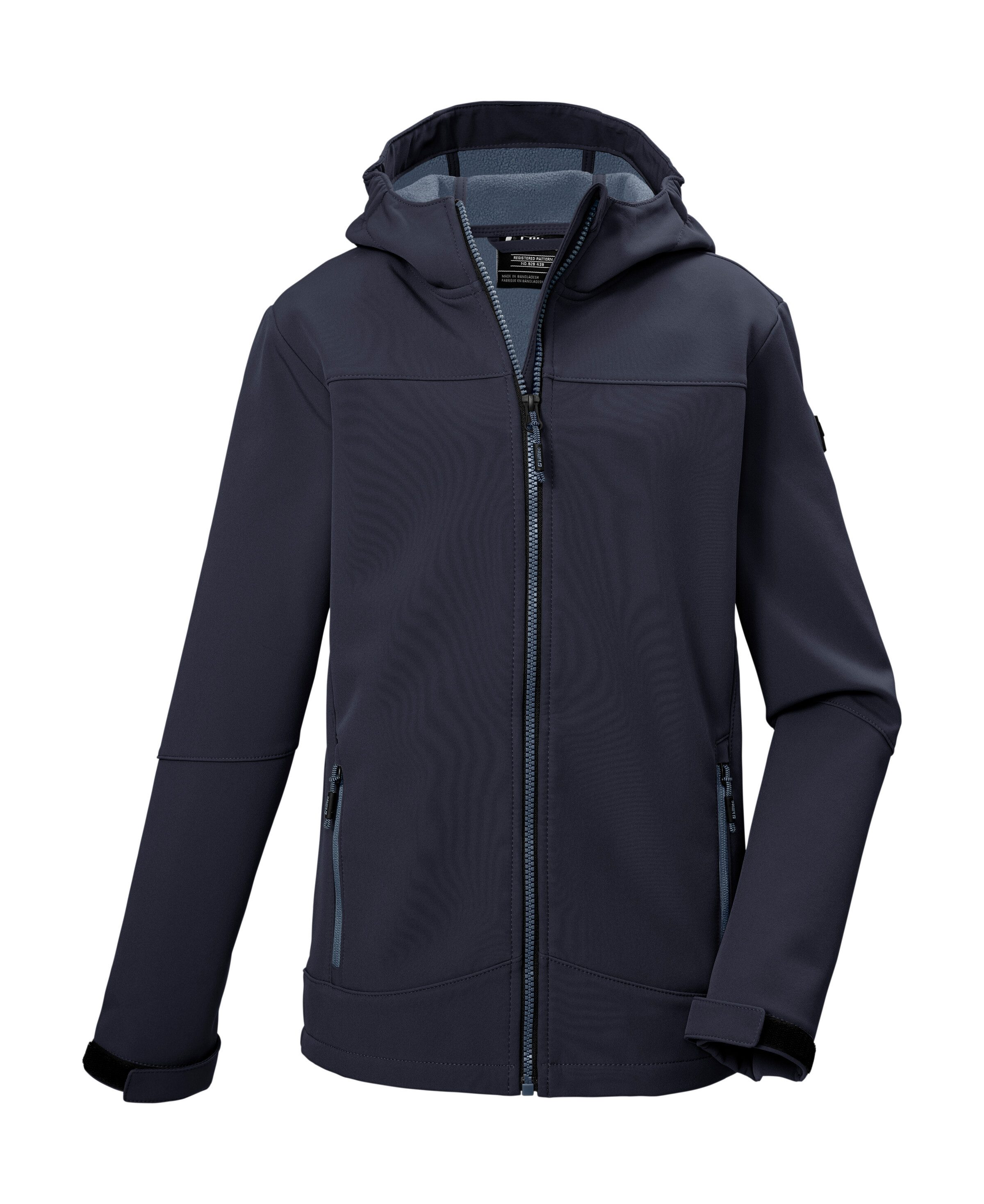 Killtec Softshelljacke KOS 484 BYS SFTSHLL JCKT Winddichte, wasserabweisende Softshelljacke mit Kapuze