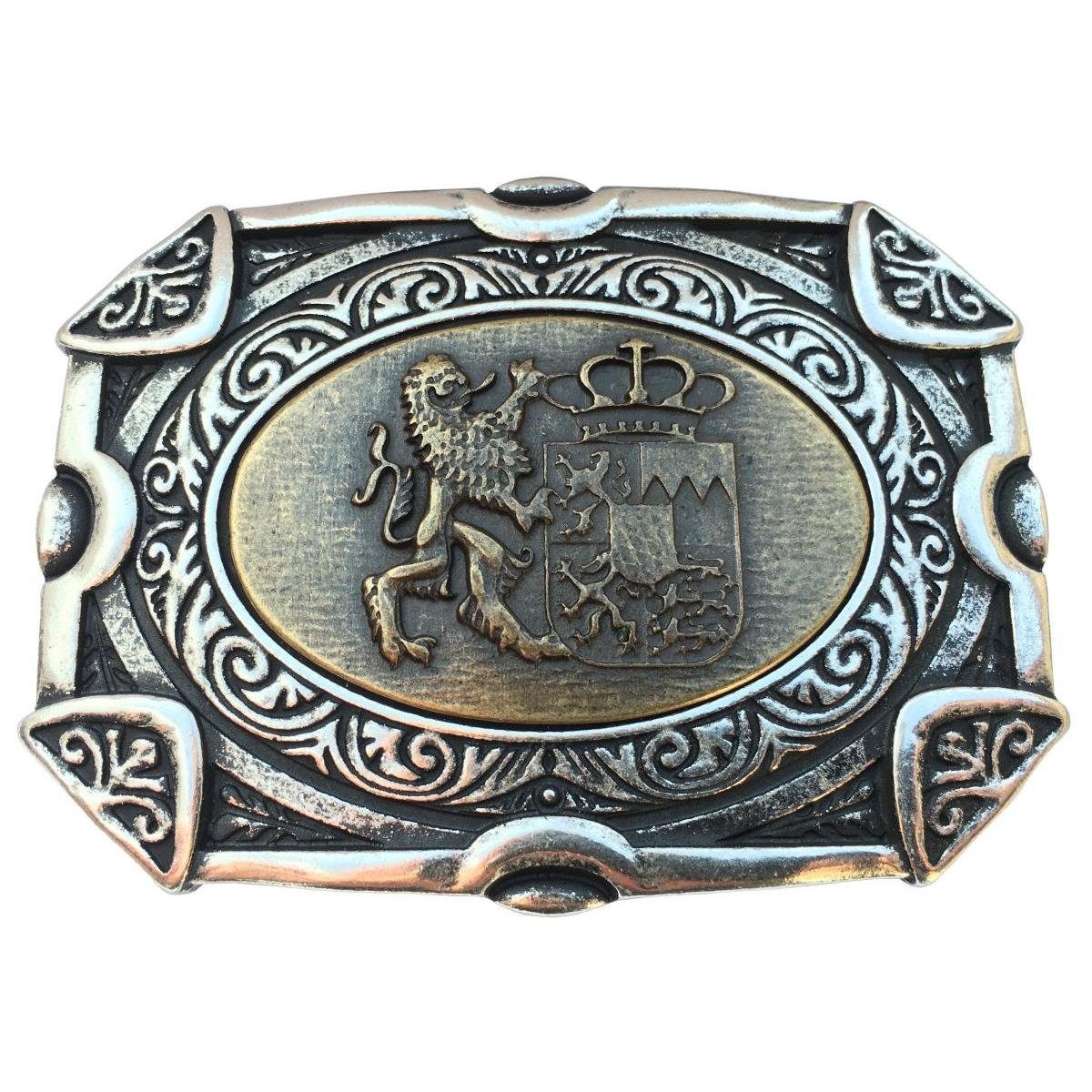 40mm Gürtelschnalle Wechselschließe Buckle Löwe Für BELTINGER - - die Gürtelschließe mit Wappen