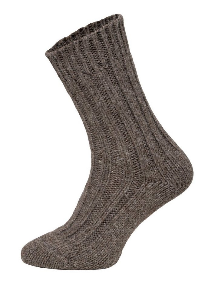 HomeOfSocks Socken Wollsocken mit Alpakawolle Strapazierfähige und warme  Wollsocken mit 50% Wollanteil und Alpakawolle