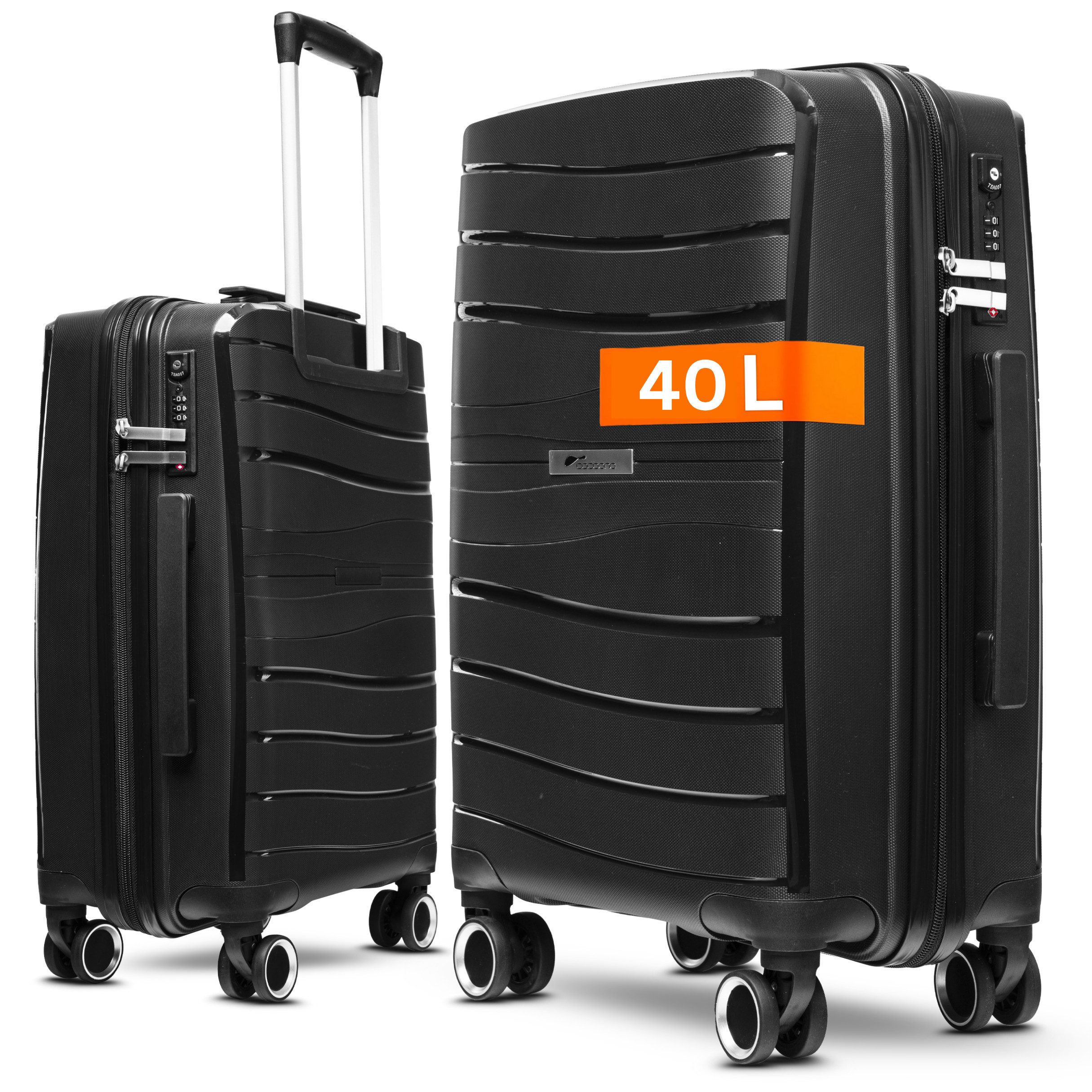cocoono Hartschalen-Trolley LEON Hartschalenkoffer Trolley M/L/XL/3er günstig online kaufen